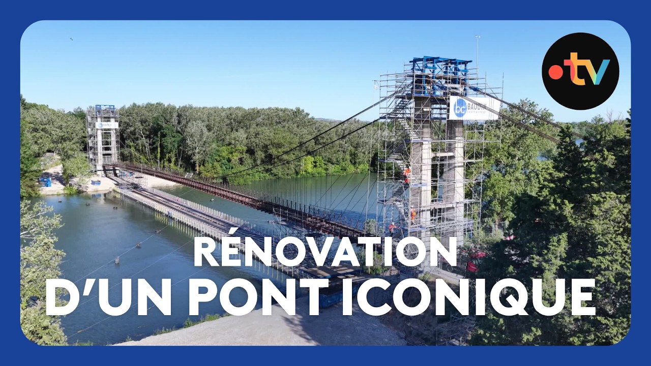 Rénovation du pont des Arméniers dans le Vaucluse par Indigo Industrie