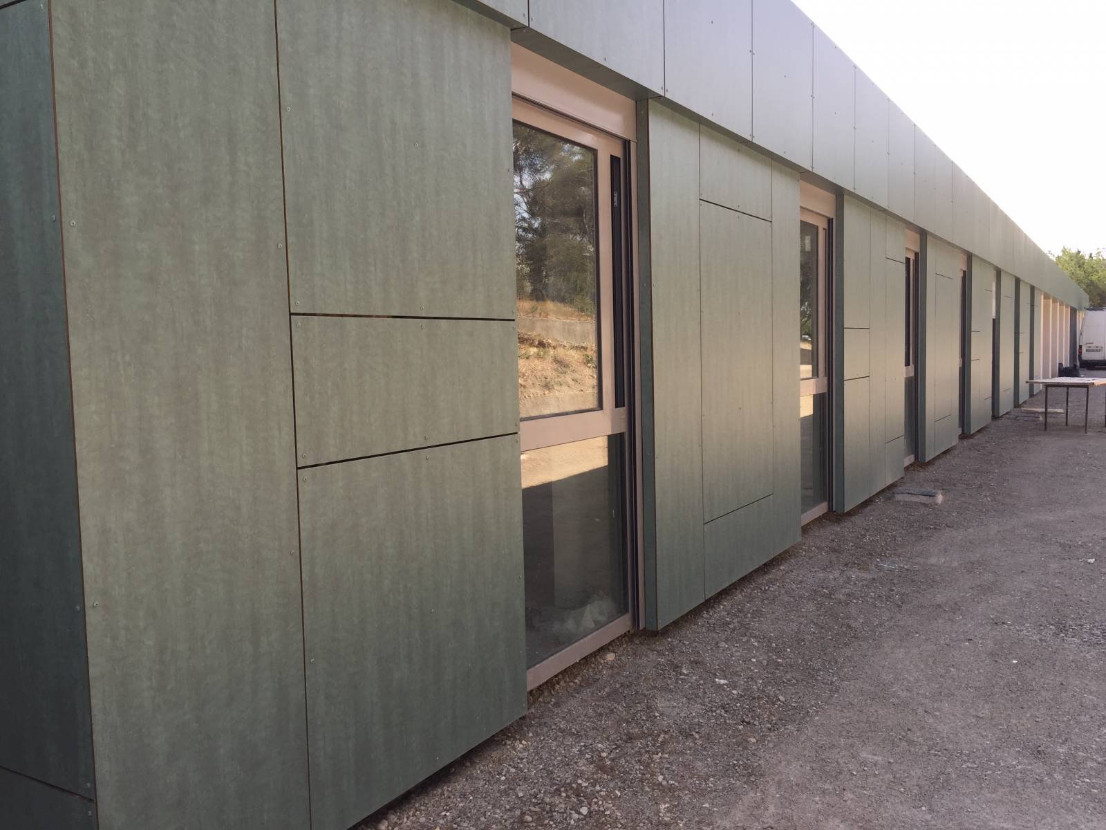 Bardage — Bardage en panneaux composite TRESPA et FUNDERMAX — photo 1