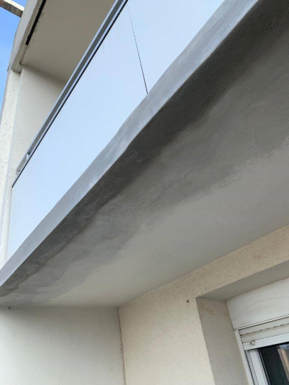 Réparation des nez de balcons et corniches 