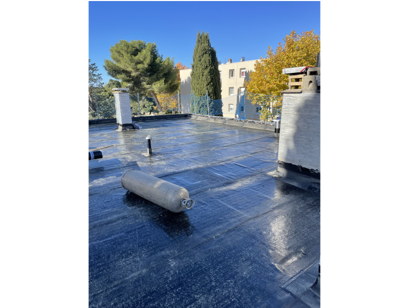 Étanchéité à Étanchéité de toiture de la résidence Pavillon à Salon de Provence — photo chantier 5