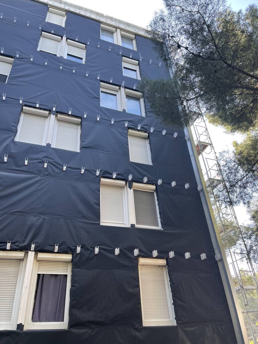 Bardage à Martigues — photo chantier 5