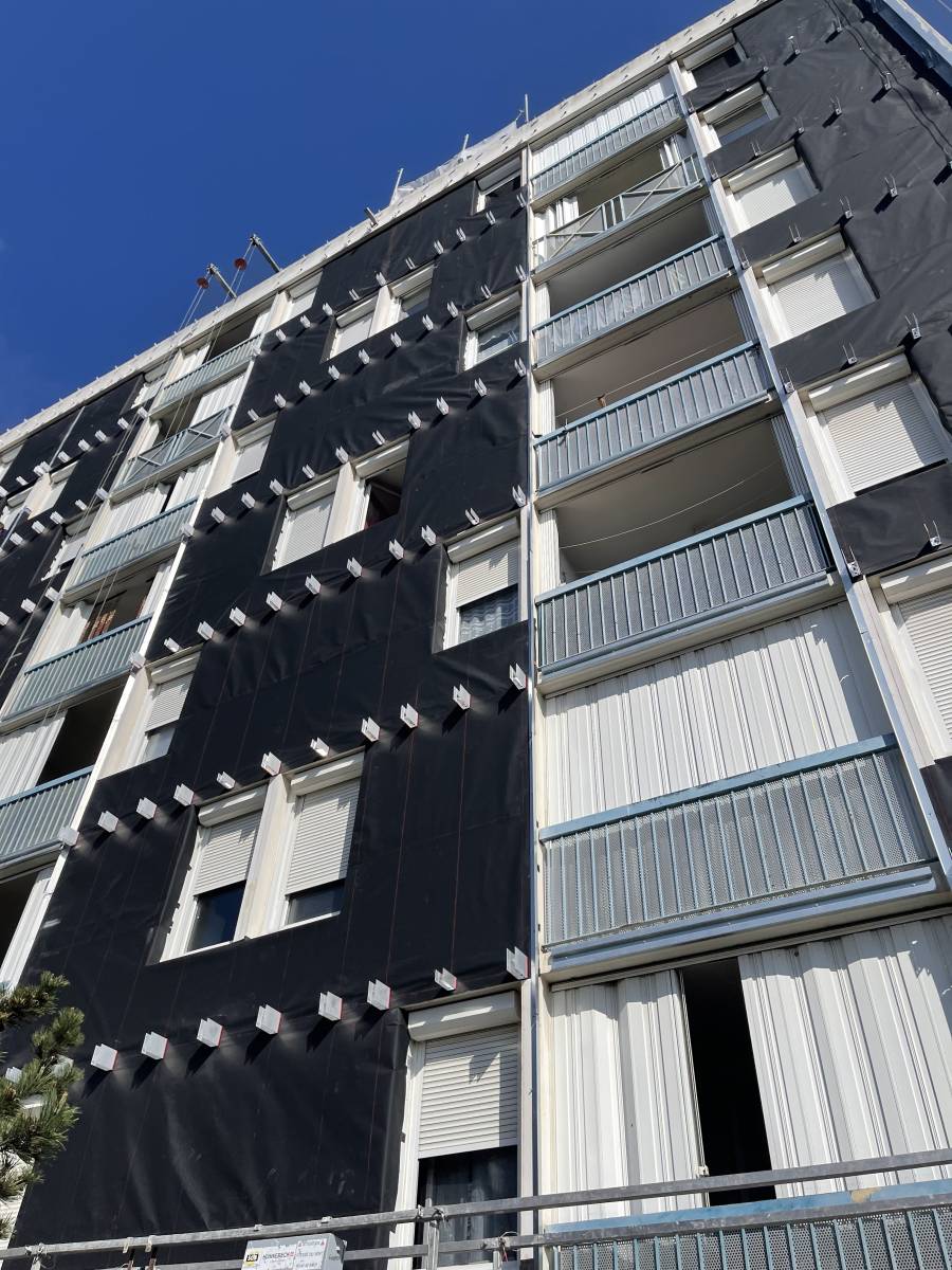 Bardage à Martigues — photo chantier 6
