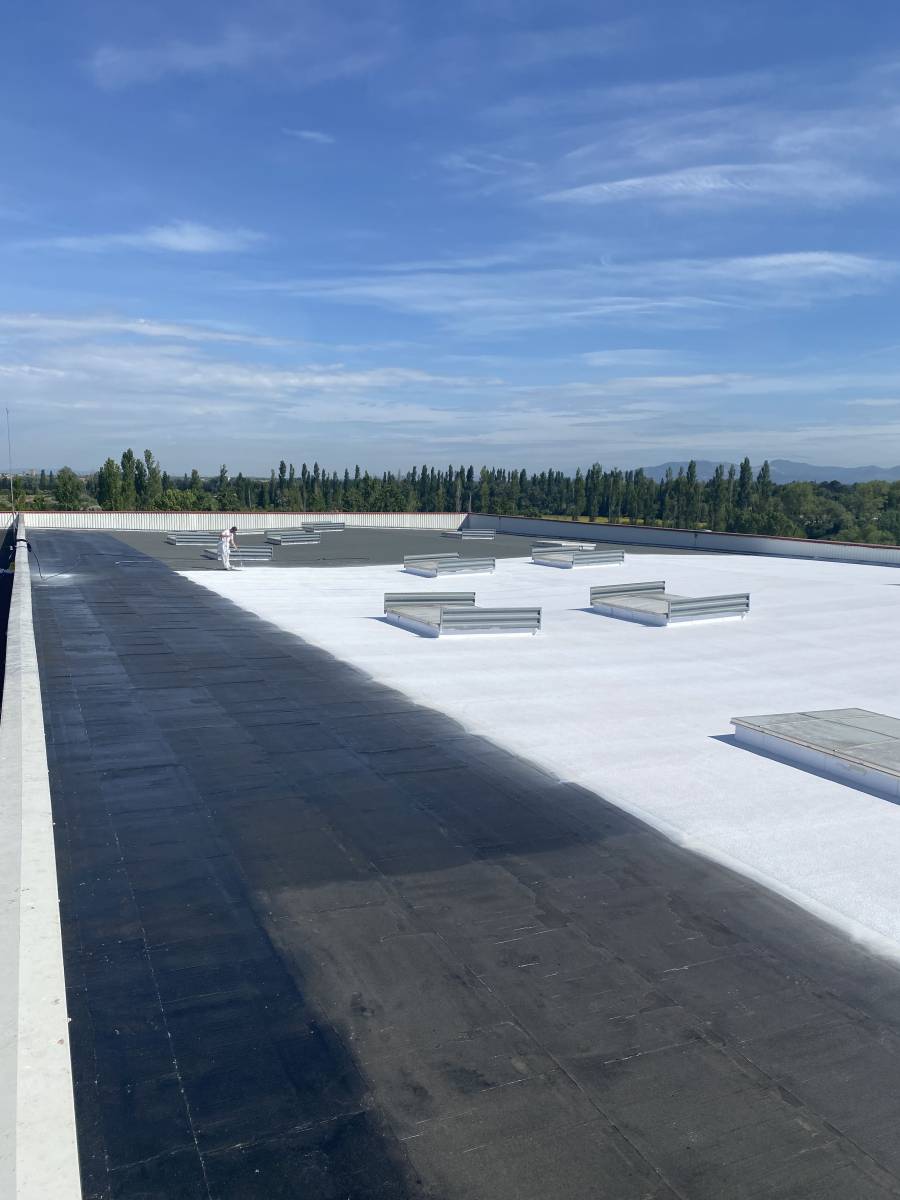 ITE à Entraigues sur la Sorgues — photo chantier 2