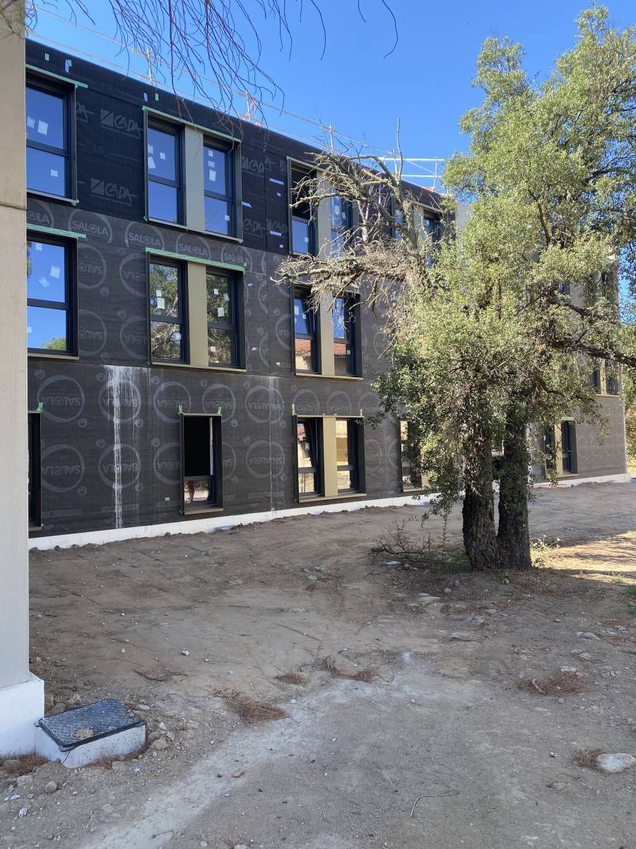 ITE à Cannet des Maures — photo chantier 4