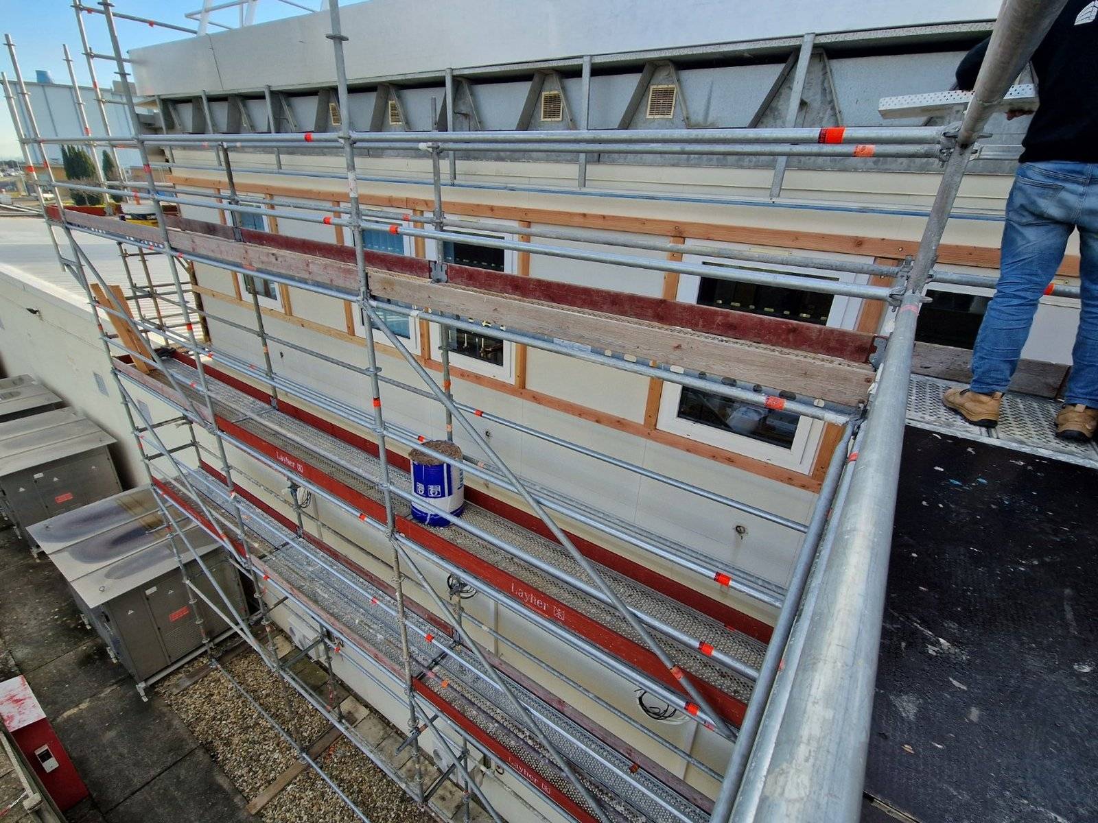 ITE à Marcoule — photo chantier 2