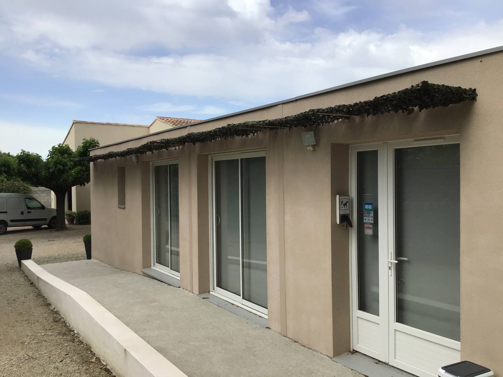ITE à Entraigues — Isolation thermique par l'extérieur en laine de roche et fib