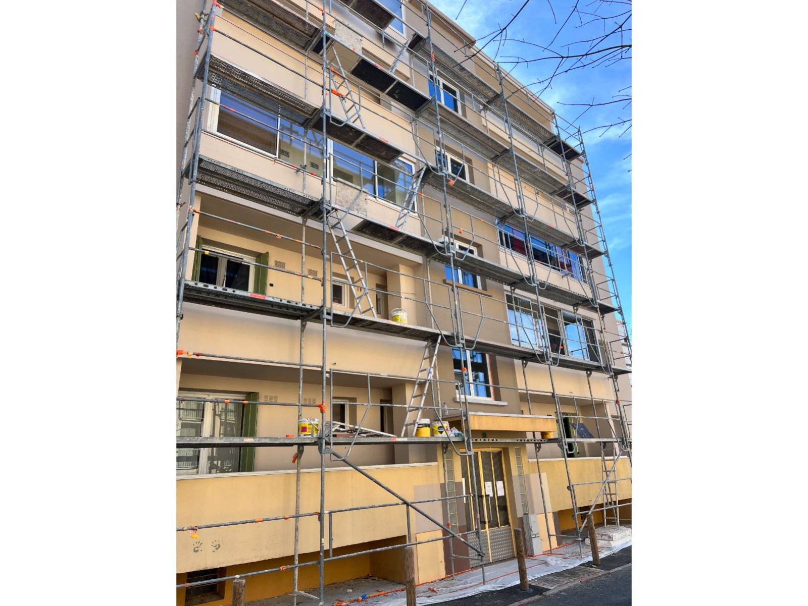 ITE à Orange — photo chantier 2