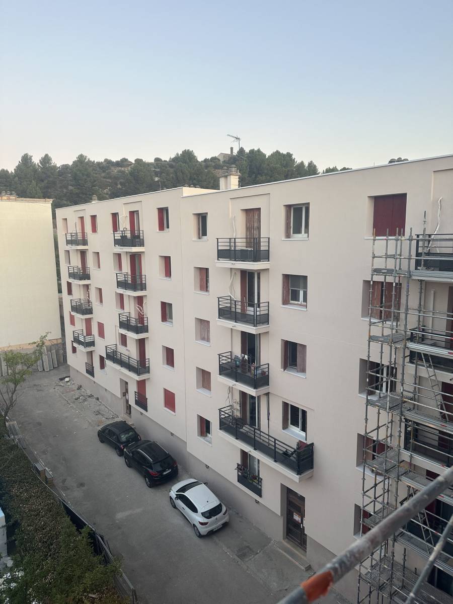 Étanchéité à Saint Chamas — photo chantier 3