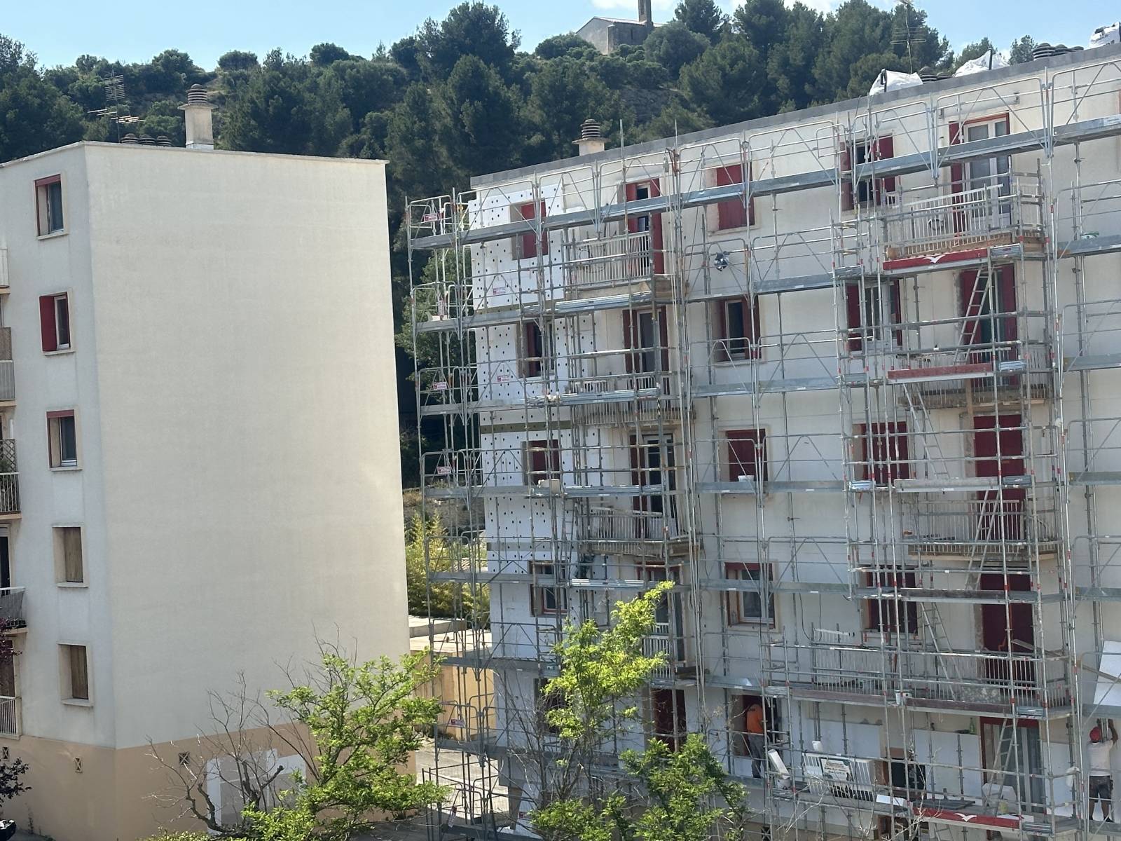 Étanchéité à Saint Chamas — photo chantier 4