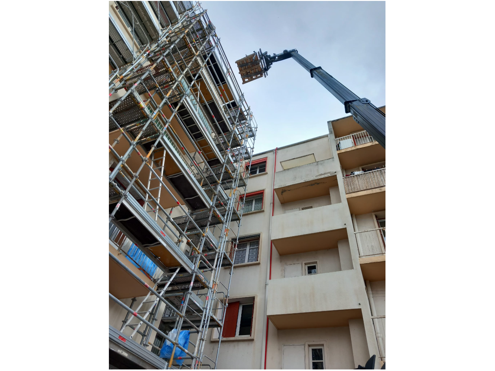 Étanchéité à Saint Chamas — photo chantier 5