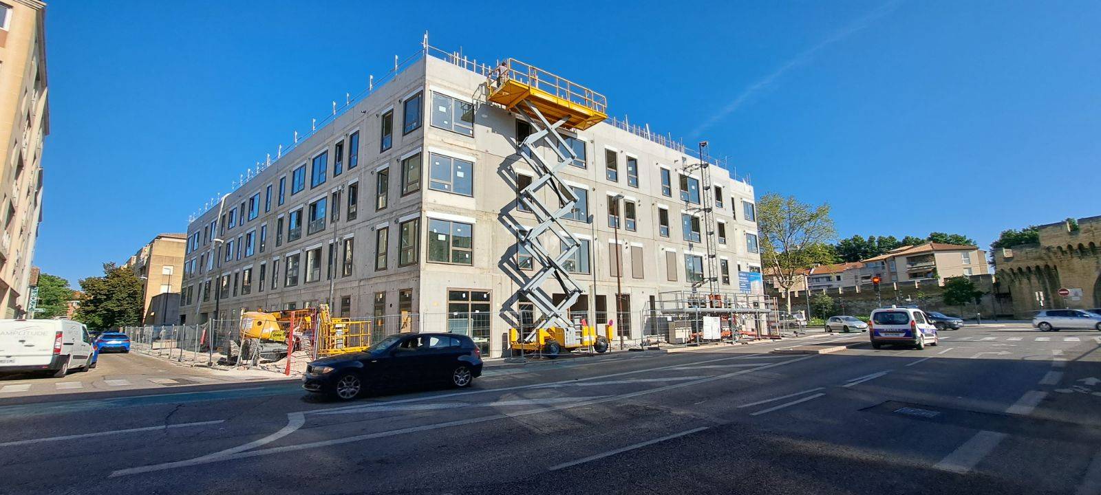 Bardage à Avignon — photo chantier 3