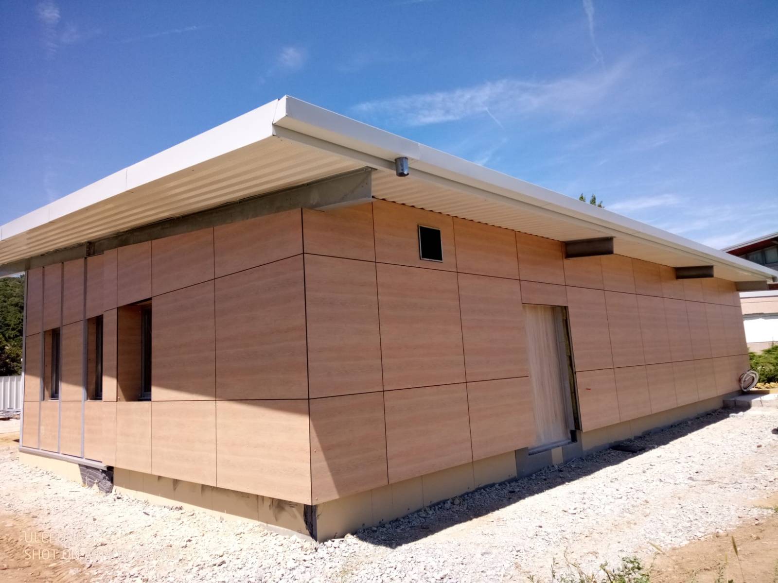 Bardage à Saint Peray — photo chantier 3