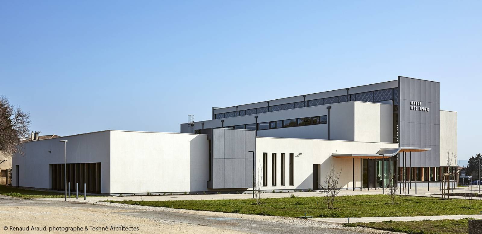 Bardage à Donzère — photo chantier 3