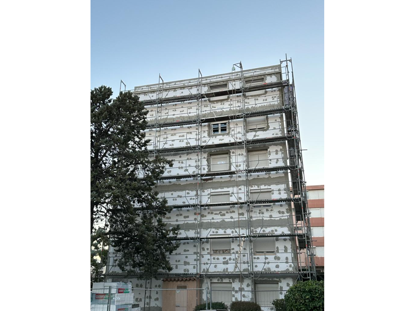 Bardage à Martigues — photo chantier 4
