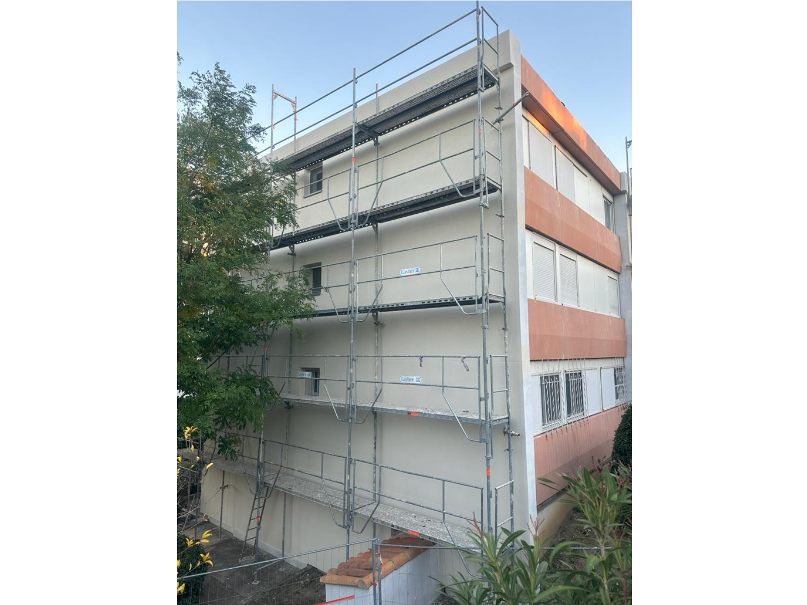 Bardage à Martigues — photo chantier 5