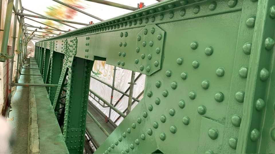 Peinture à Saint Clement sur Durance — photo chantier 2
