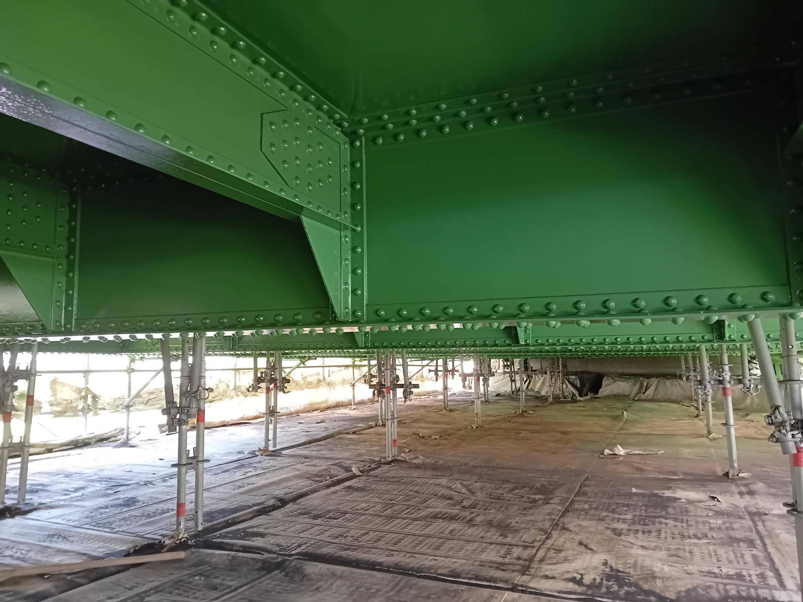 Peinture à Saint Clement sur Durance — photo chantier 5