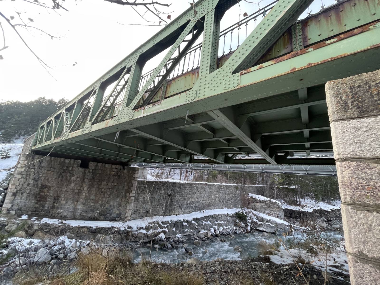 Peinture à Saint Clement sur Durance — photo chantier 6