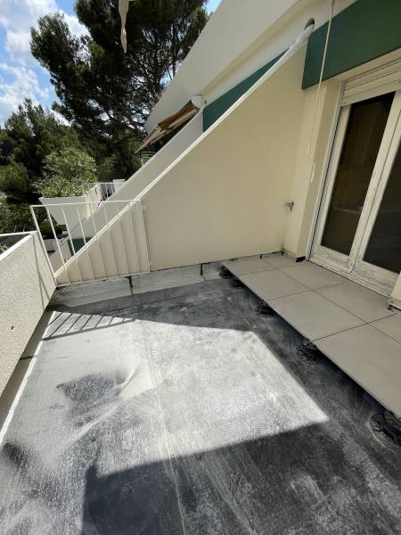 Étanchéité à Réfection de l’étanchéité d’une terrasse accessible à Villeneuve-Lès-Avignon — photo chantier 3