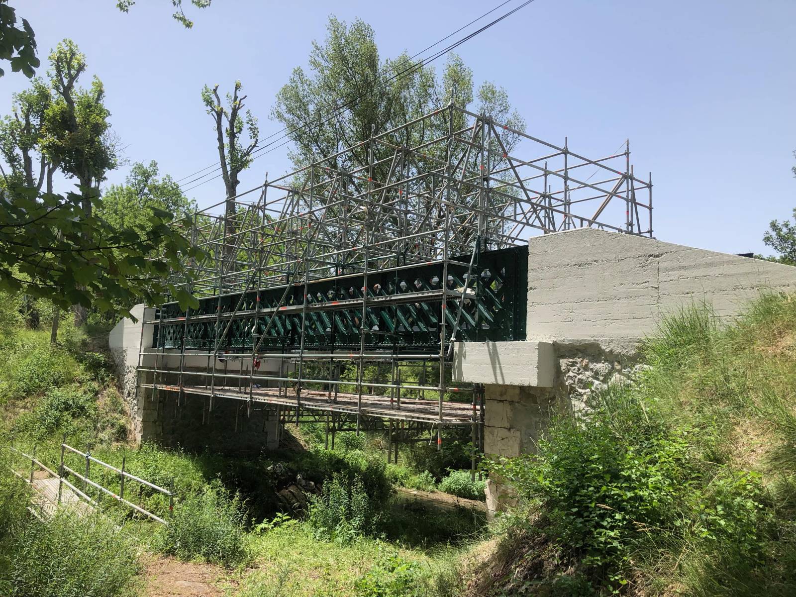 Peinture — Réfection de la protection anticorrosion du pont métallique 