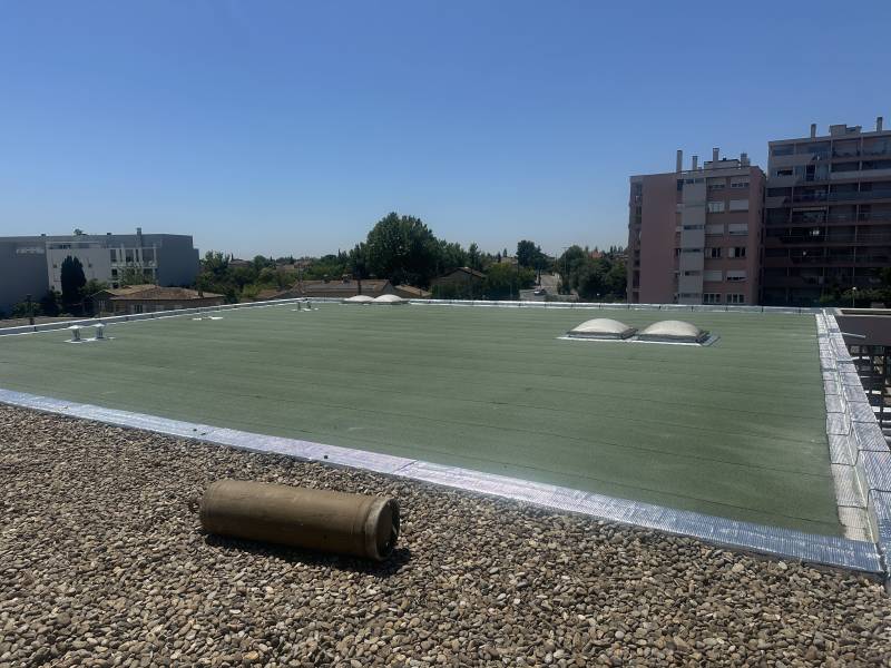 Étanchéité à Istres — photo chantier 2